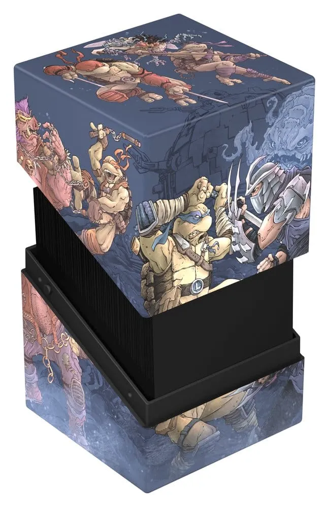 Ultimate Guard RTE Boulder 100+ Magic: The Gathering | Teenage Mutant Ninja Turtles (76 x 75 x 98.5 mm) - Technodrome Battle
